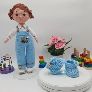 Conoce a Benjamín, el compañero de juegos tejido con amor