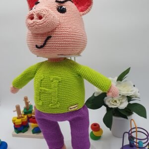 El Cerdito Enojón de Plim Plim: Un Amigurumi Único