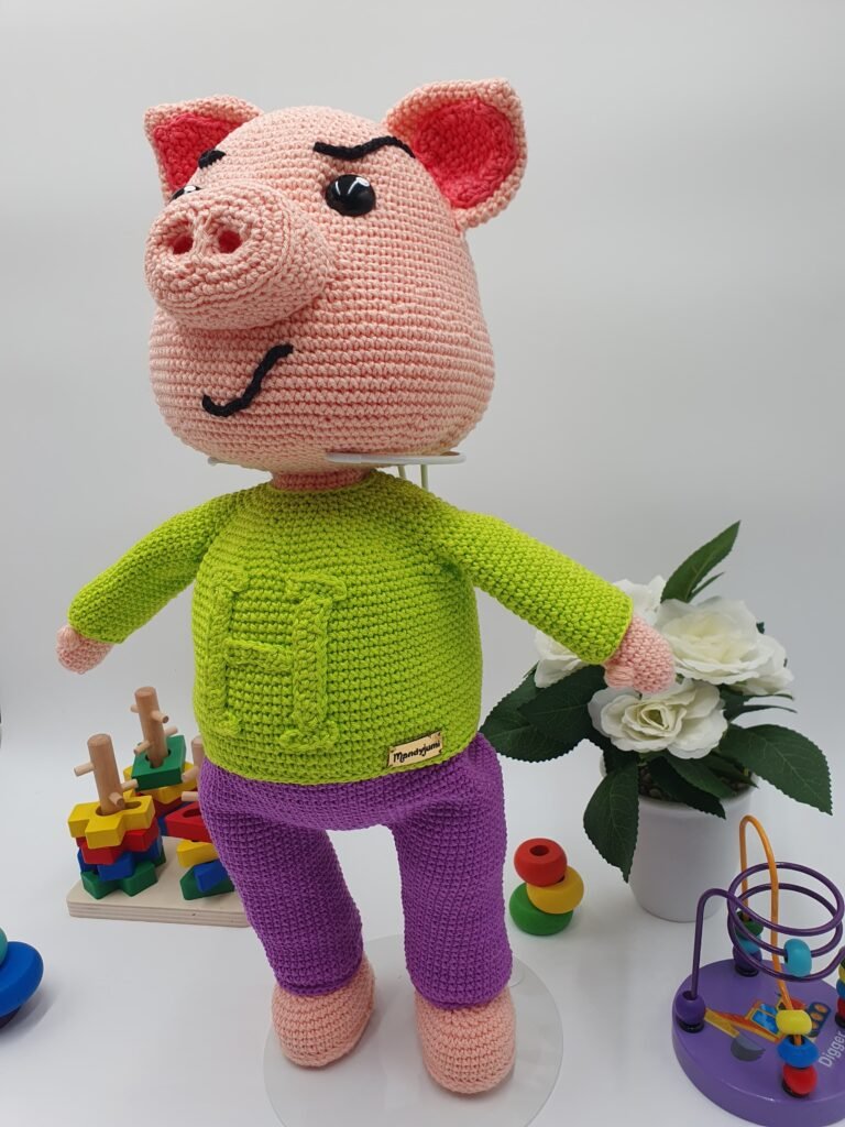 El Cerdito Enojón de Plim Plim: Un Amigurumi Único