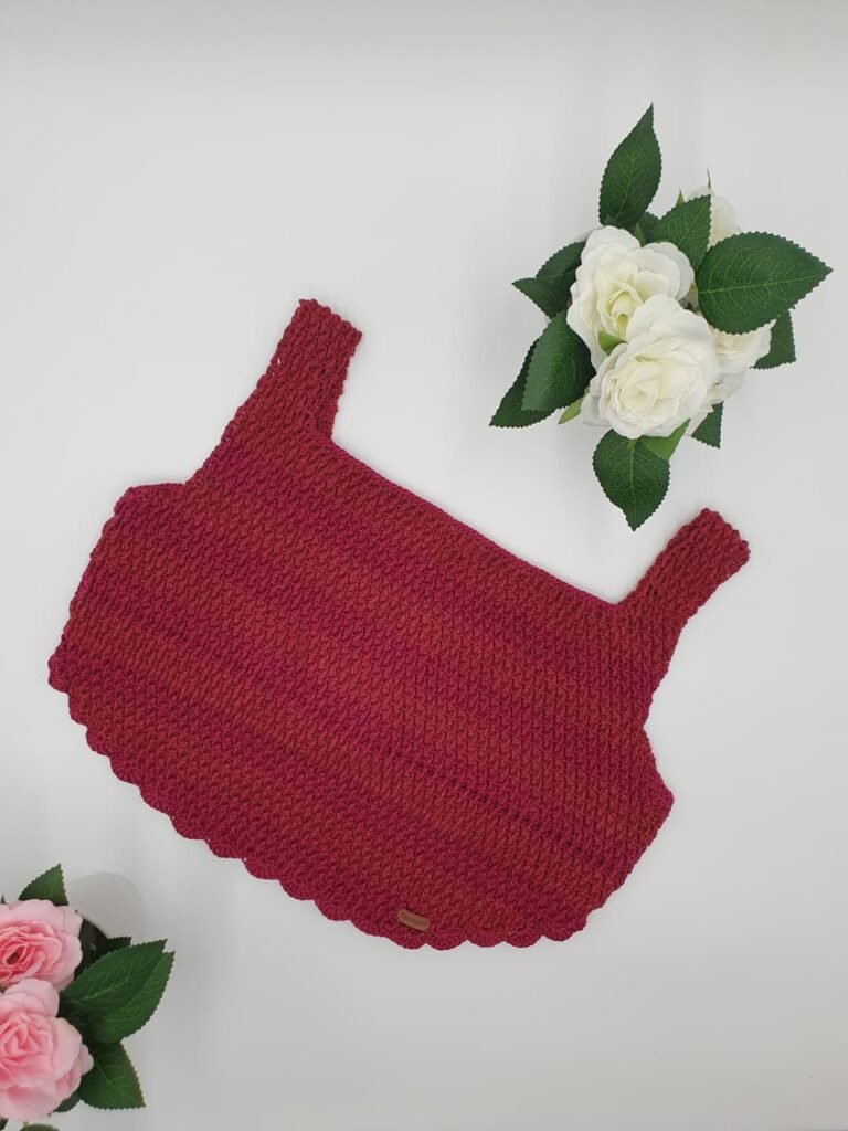 Top de Crochet 'Aurora' - Estilo Boho Chic | Mandyjumi